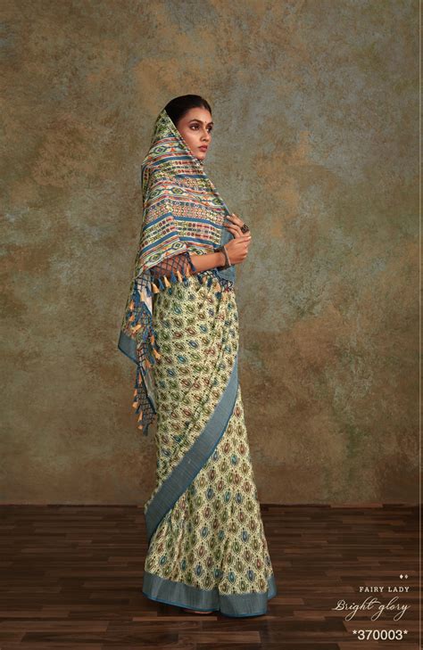 New Dust Banarasi Lining Digital Printed Saree RP7 – Maharanisaree