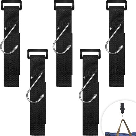 6 Pcs Ice Shelter Coat Hooks Stainless Steel Accessory Hanger for Ice ...