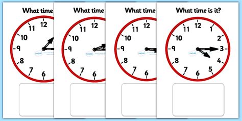 Quarter Past - ESL Clock Time Matching Game