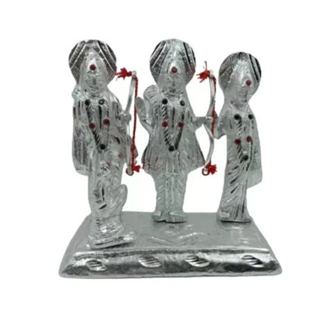 Ram Darbar White Metal Idol Buy Products Online at Low Prices in India ...