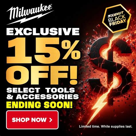 Milwaukee Black Friday Deals