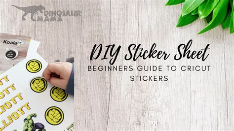 How to Make Stickers Using Cricut Maker 的图像结果