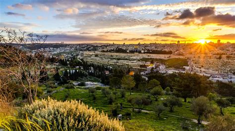 View From Mount Of Olives