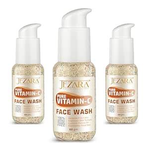 Jezara Pure Vitamin C Gel Face Wash For Glowing And Brightening Skin ...