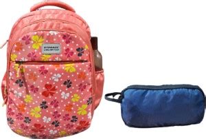 STORAGE UNLIMITED COMBO OFFER PENCIL POUCH FOR GIRLS 40 L Backpack PINK ...