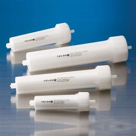 Cole-Parmer TELOS® Spherical C18 Flash Column, 40-60µm, 20g, Luer lock ...
