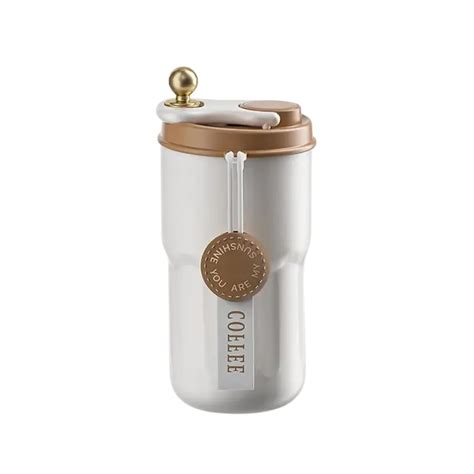 YELONA Insulated Vacuum Coffee Tumbler | Flask with 6-Hour Temperature ...