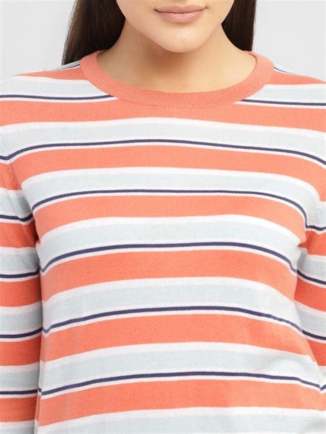 Women's Striped Crew Neck T-shirt – Levis India Store