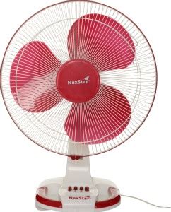 NexStar WONDER RED 400 mm 3 Blade Table Fan Price in India - Buy ...