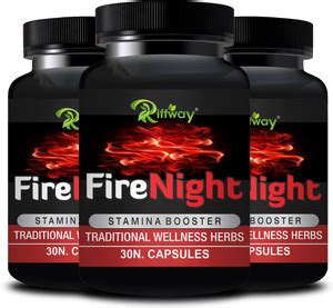 Riffway Fire Night _ Herbal Formula Stamina Capsule For Better Strength ...