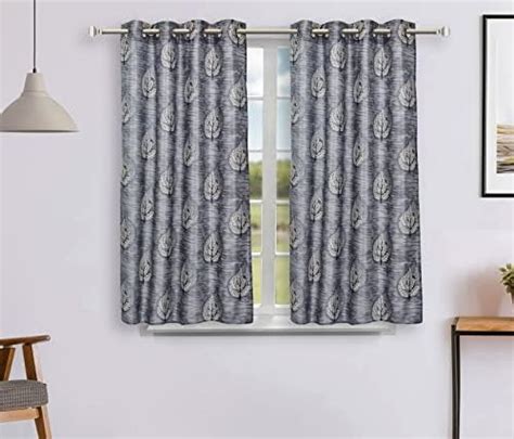 Buy Swayam Solid Design Blackout Curtain for Window - 5 Feet | Window ...