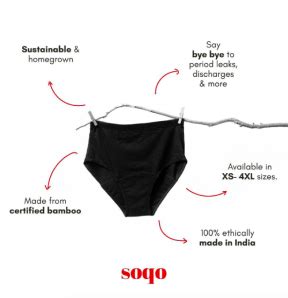 SOQO | Best Period Panty | Period Underwear Brand in India