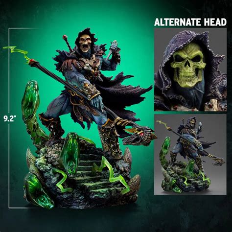 Skeletor Unleashed Deluxe Statue By Iron Studios
