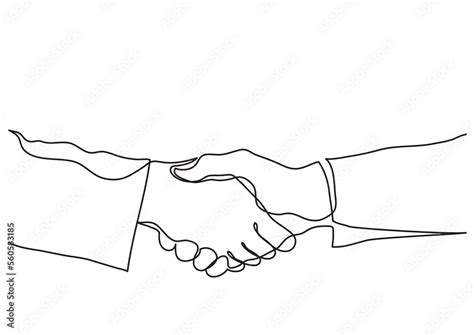 Handshake Drawing 的图像结果