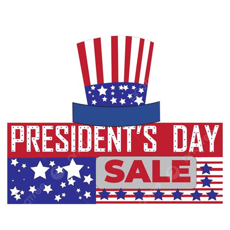 Presidents' Day Clipart Vector, President Day Sale Png, Usa Presidents ...