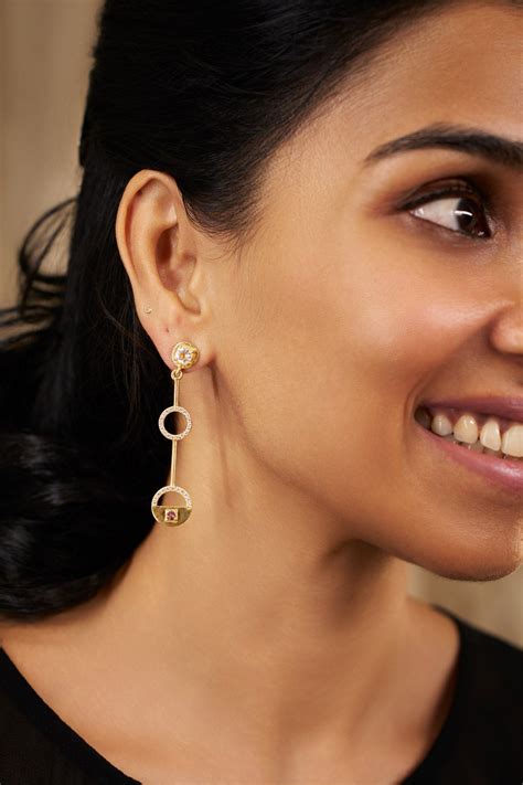 Anaya Earring – Polki & Peridot Store