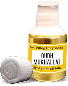 Buy Parag Fragrances Oudh Mukhallat Attar 5ml (Alcohol Free Long ...