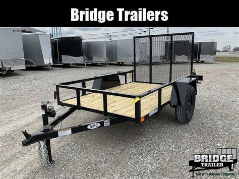 New 2026 AMO A580G (60" X 8') 2.9K Landscape Utility Trailer for sale ...