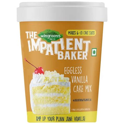 Wingreens Farms Impatient Baker - Eggless Vanilla Cake Mix