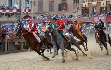 Palio Horse Race Siena Italy