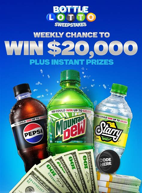Bottle Lotto Sweepstakes – Chance to Win $20,000 Every Week! - Brown ...