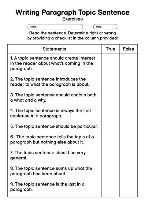 Writing Topic Sentences 的图像结果