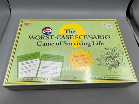NEW Sealed - THE WORST CASE SCENARIO Game of Surviving Life by ...