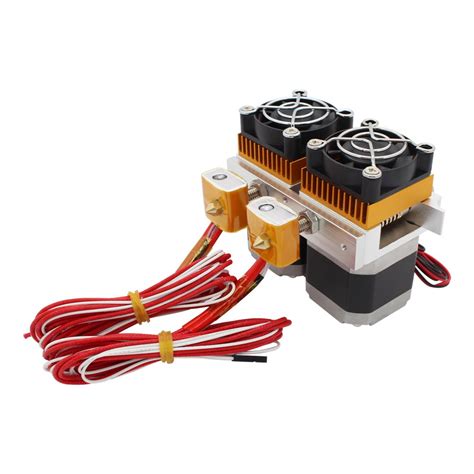 Anycubic Upgraded MK8 Dual Extruder Makerbot 0. 4mm Print Head for ...