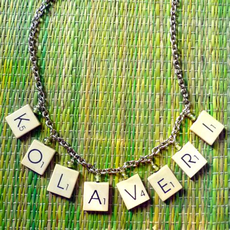 25 Fun DIYs Using Scrabble Pieces