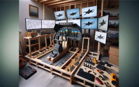Image result for Home Built Flight Simulators
