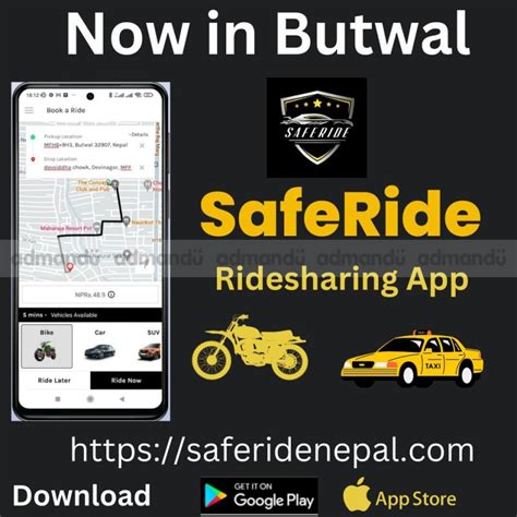 Safe Ride Nepali RideSharing App