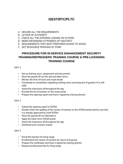 Image result for Procedure Checklist PDF