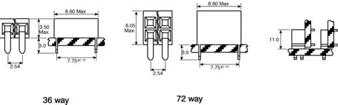 M20-7893646 HARWIN | HARWIN Right Angle Through Hole Mount PCB Socket ...
