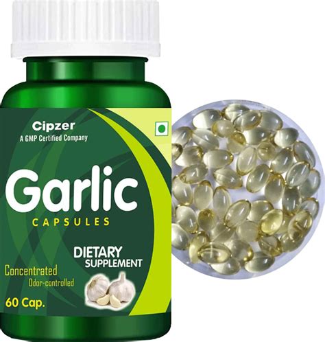 Buy GARLIC PEARLS HEALTHY HEART & DIGESTION CAPSULES BOTTLE OF 100 ...