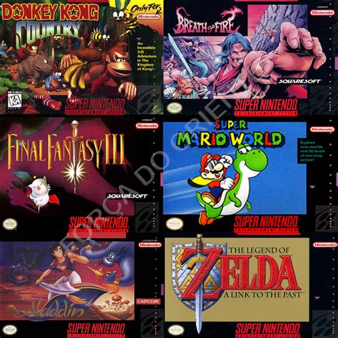 Pack de Roms SNES Traduzidos