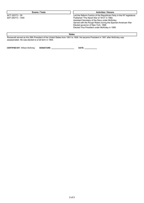 Image result for Unofficial Transcript Sample