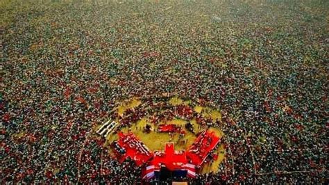 Bengal: Lakhs Throng Kolkata’s Brigade Ground for DYFI’s Insaf Yatra ...