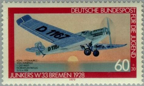 Junkers W 33 "Bremen" - first east-west crossing of the Atlantic