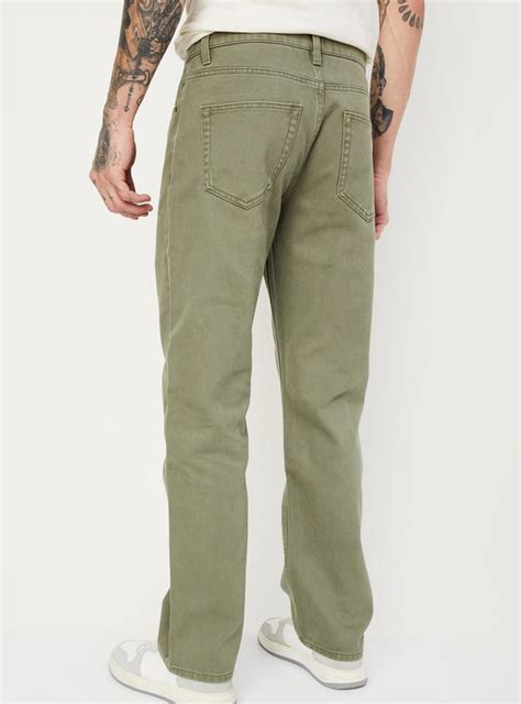 Buy Men Solid Straight Fit Jeans Online at just Rs. 1299.0 ...
