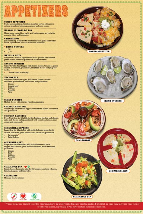 Menu Appetizer 的图像结果