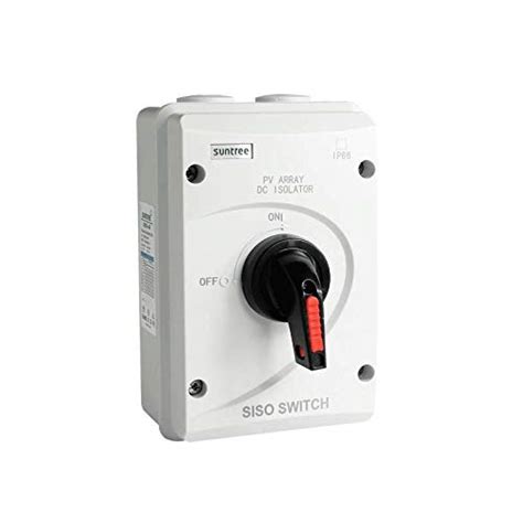 Buy DC 1000V 32A SISO PV DC Isolating Switch for Solar System ON-Off ...