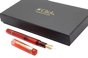 Ledos Click President Piston Mechanism Fountain Pen Broad Nib With ...