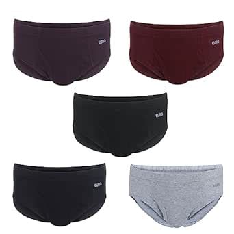 EURO Kid's 100% Cotton Standard Solid (Pack of 5) (Junior Micra INR ...