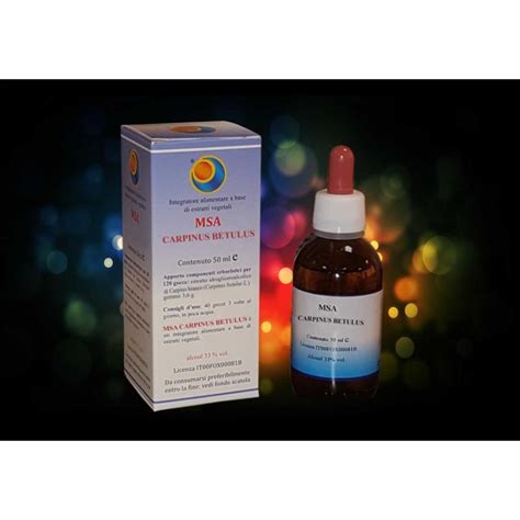 Herboplanet MSA Carpinus Betulus Spagyric hydro-glycerol-alcoholic ...