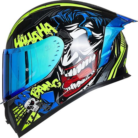 Buy ILM Motorcycle Helmet Full Face with Pinlock Compatible Clear ...