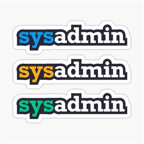 Image result for Sys Admin Logo