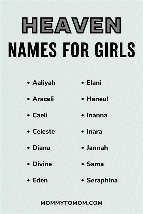 Celestial Female Names
