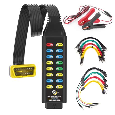 Obd2 Breakout Box Professional Obdii Breakout Box Protocol Power Ground ...