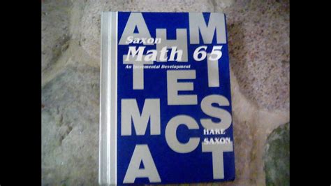 Image result for Saxon Math Lesson 65
