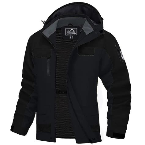 Men's Winter Jacket Hiking Jacket Rain Jacket Windcheater Jacket Sports ...